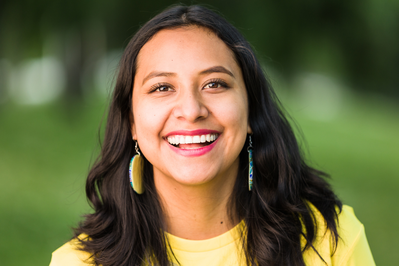 Smiling Latin Woman Portrait